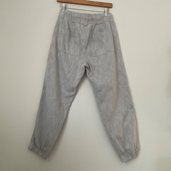 Gap Women’s Joggers Sz S Heather Gray Utility Athleisure Comfort Pull On Casual - Picture 2 of 8